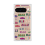 プレミアムスクエアケース with Pixelsnap［ ELLE - ミックスロゴ ］