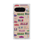 プレミアムスクエアケース with Pixelsnap［ ELLE - ミックスロゴ ］