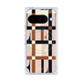 プレミアムスクエアケース with Pixelsnap［ ELLE - タータン ］