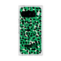 プレミアムスクエアケース with Pixelsnap［ ELLEgirl - レオパード - Green ］