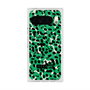 プレミアムスクエアケース with Pixelsnap［ ELLEgirl - レオパード - Green ］