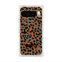 プレミアムスクエアケース with Pixelsnap［ ELLEgirl - レオパード - Brown ］