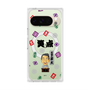 プレミアムスクエアケース with Pixelsnap［ 笑点 - 春風亭 昇太 - 黒 ］