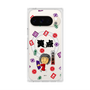 プレミアムスクエアケース with Pixelsnap［ 笑点 - 山田 隆夫 - 黒 ］