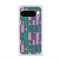 プレミアムスクエアケース with Pixelsnap［ ELLE - カットロゴ - ウィンター ］