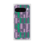 プレミアムスクエアケース with Pixelsnap［ ELLE - カットロゴ - ウィンター ］