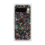 プレミアムスクエアケース with Pixelsnap［ ELLE - フラワー - 冬 ］