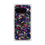 プレミアムスクエアケース with Pixelsnap［ ANNA SUI - スワーリングフワラー ］