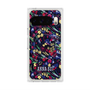 プレミアムスクエアケース with Pixelsnap［ ANNA SUI - スワーリングフワラー ］