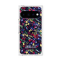 プレミアムスクエアケース with Pixelsnap［ ANNA SUI - スワーリングフワラー ］