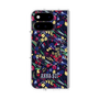 プレミアムスクエアケース with Pixelsnap［ ANNA SUI - スワーリングフワラー ］
