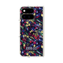 プレミアムスクエアケース with Pixelsnap［ ANNA SUI - スワーリングフワラー ］