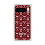 プレミアムスクエアケース with Pixelsnap［ ANNA SUI - バタフライハーツ - レッド ］