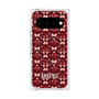 プレミアムスクエアケース with Pixelsnap［ ANNA SUI - バタフライハーツ - レッド ］