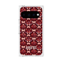 プレミアムスクエアケース with Pixelsnap［ ANNA SUI - バタフライハーツ - レッド ］