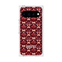 プレミアムスクエアケース with Pixelsnap［ ANNA SUI - バタフライハーツ - レッド ］