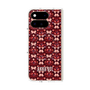 プレミアムスクエアケース with Pixelsnap［ ANNA SUI - バタフライハーツ - レッド ］