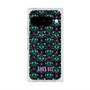 プレミアムスクエアケース with Pixelsnap［ ANNA SUI - バタフライハーツ - グリーン ］