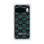 プレミアムスクエアケース with Pixelsnap［ ANNA SUI - バタフライハーツ - グリーン ］