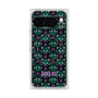 プレミアムスクエアケース with Pixelsnap［ ANNA SUI - バタフライハーツ - グリーン ］