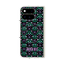 プレミアムスクエアケース with Pixelsnap［ ANNA SUI - バタフライハーツ - グリーン ］