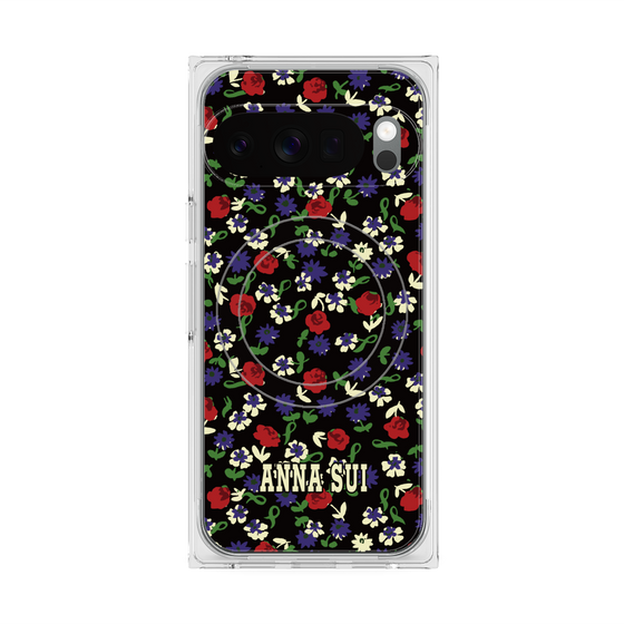 プレミアムスクエアケース with Pixelsnap［ ANNA SUI - カーネーション ］