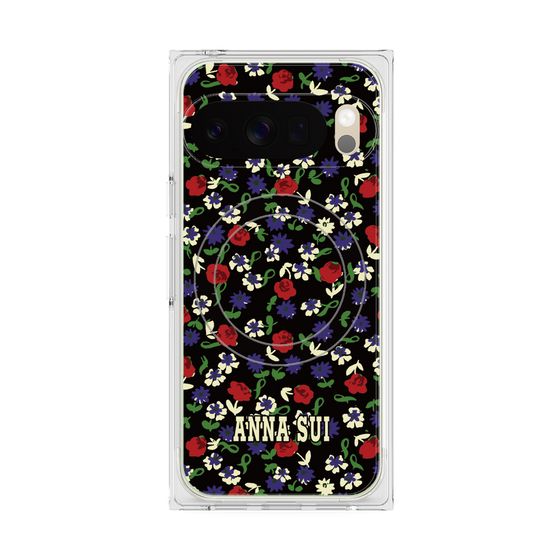 プレミアムスクエアケース with Pixelsnap［ ANNA SUI - カーネーション ］