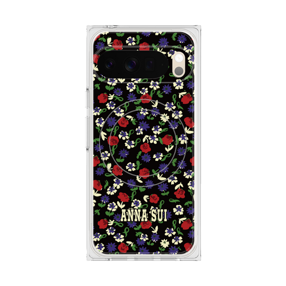 プレミアムスクエアケース with Pixelsnap［ ANNA SUI - カーネーション ］
