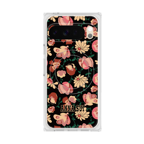 プレミアムスクエアケース with Pixelsnap［ ANNA SUI - ポウジーズ ］