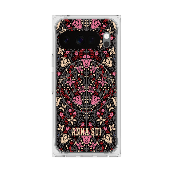 プレミアムスクエアケース with Pixelsnap［ ANNA SUI - チューリップヌーヴォー ］