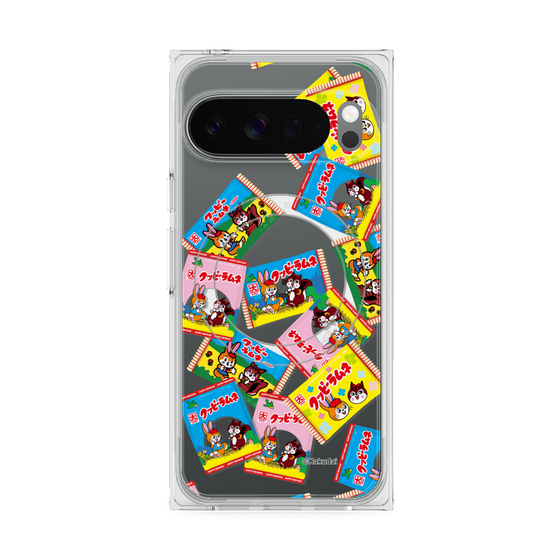 プレミアムスクエアケース with Pixelsnap［ クッピーラムネ - 復刻パッケージ ］