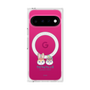 プレミアムスクエアケース with Pixelsnap［ クピラムフレンズ - ロゴ - クッピー ］
