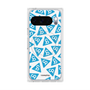 プレミアムスクエアケース with Pixelsnap［ オリジナル - CASEPLAYロゴマーク - ライトブルー ］