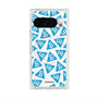 プレミアムスクエアケース with Pixelsnap［ オリジナル - CASEPLAYロゴマーク - ライトブルー ］