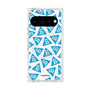 プレミアムスクエアケース with Pixelsnap［ オリジナル - CASEPLAYロゴマーク - ライトブルー ］