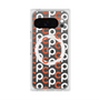 プレミアムスクエアケース with Pixelsnap［ オリジナル - CASEPLAYイニシャル総柄 - オレンジ ］