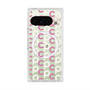 プレミアムスクエアケース with Pixelsnap［ オリジナル - CASEPLAYイニシャル総柄 - ピンク ］