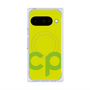 プレミアムスクエアケース with Pixelsnap［ オリジナル - CASEPLAYイニシャル - グリーン ］