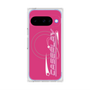 プレミアムスクエアケース with Pixelsnap［ オリジナル - Y2Kアレンジ - ピンク ］