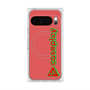 プレミアムスクエアケース with Pixelsnap［ オリジナル - CASEPLAYロゴタイプ - レッド ］