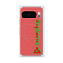 プレミアムスクエアケース with Pixelsnap［ オリジナル - CASEPLAYロゴタイプ - レッド ］