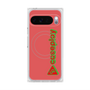 プレミアムスクエアケース with Pixelsnap［ オリジナル - CASEPLAYロゴタイプ - レッド ］