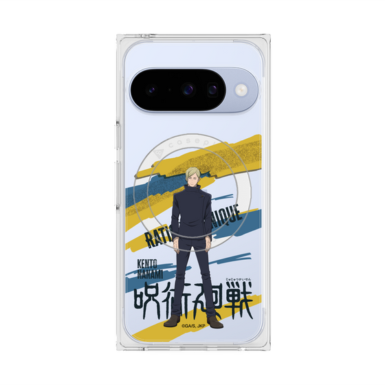プレミアムスクエアケース with Pixelsnap［ 呪術廻戦 - 立ち絵 - 七海 建人（懐玉・玉折） ］