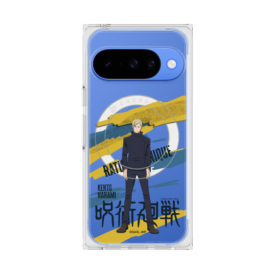プレミアムスクエアケース with Pixelsnap［ 呪術廻戦 - 立ち絵 - 七海 建人（懐玉・玉折） ］