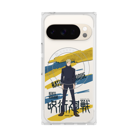 プレミアムスクエアケース with Pixelsnap［ 呪術廻戦 - 立ち絵 - 七海 建人（懐玉・玉折） ］