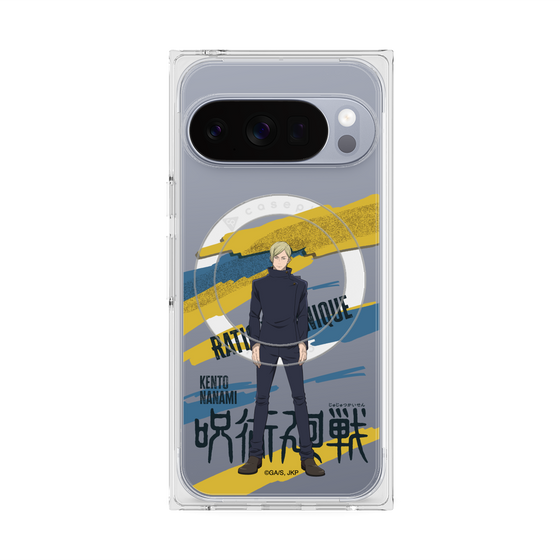 プレミアムスクエアケース with Pixelsnap［ 呪術廻戦 - 立ち絵 - 七海 建人（懐玉・玉折） ］