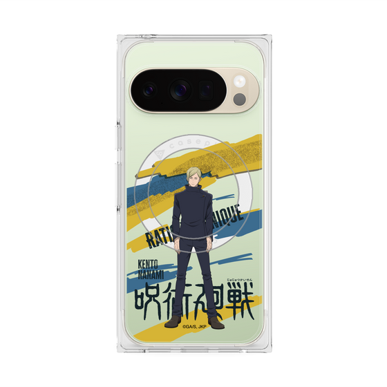 プレミアムスクエアケース with Pixelsnap［ 呪術廻戦 - 立ち絵 - 七海 建人（懐玉・玉折） ］