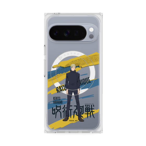 プレミアムスクエアケース with Pixelsnap［ 呪術廻戦 - 立ち絵 - 七海 建人（懐玉・玉折） ］