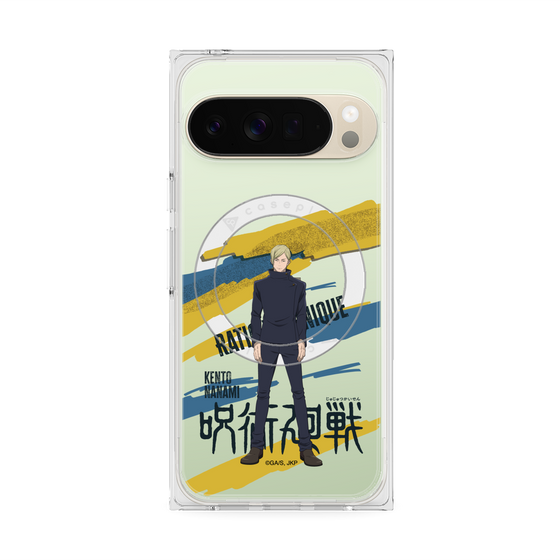 プレミアムスクエアケース with Pixelsnap［ 呪術廻戦 - 立ち絵 - 七海 建人（懐玉・玉折） ］