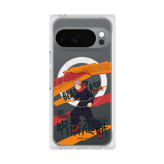 プレミアムスクエアケース with Pixelsnap［ 呪術廻戦 - 立ち絵 - 虎杖 悠仁 ］